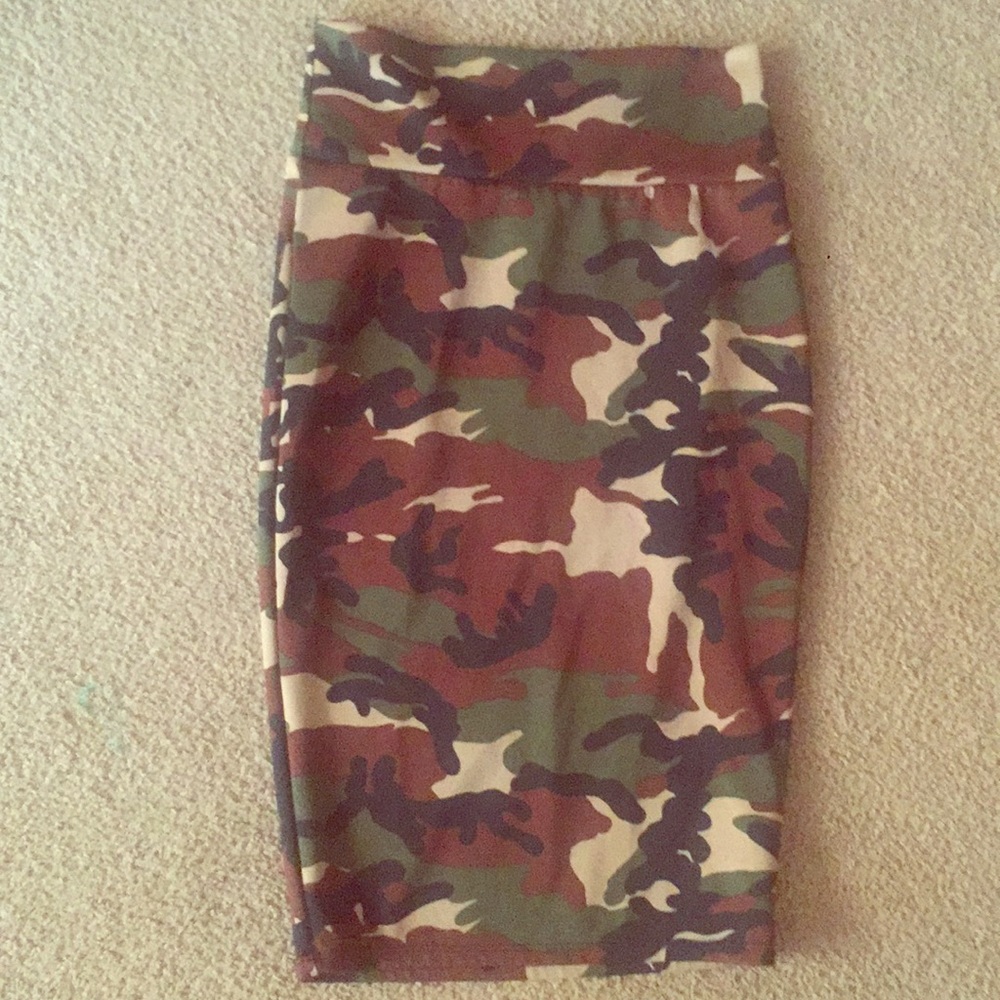Army camouflage skirt